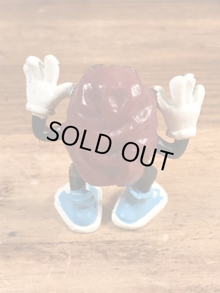 企業キャラクターのカリフォルニアレーズンズの80’sヴィンテージPVCフィギュア