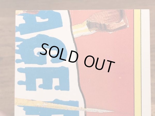 トップス社製のガーベッジペイルキッズの80年代ビンテージステッカーカード