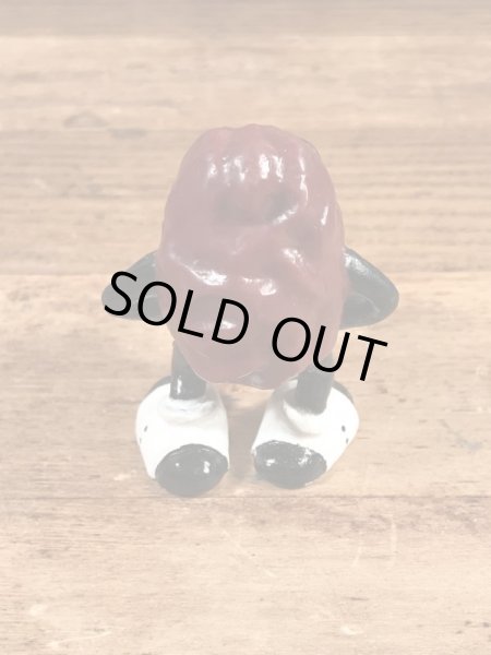 企業キャラクターのカリフォルニアレーズンズの80’sヴィンテージPVCフィギュア