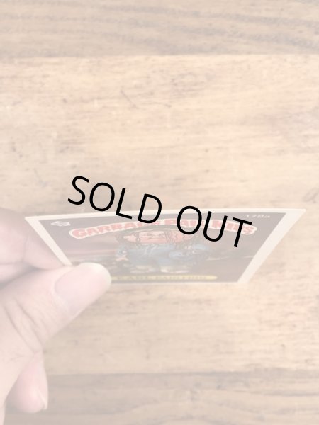 Topps社製のガーベッジペイルキッズの80’sヴィンテージカードシール