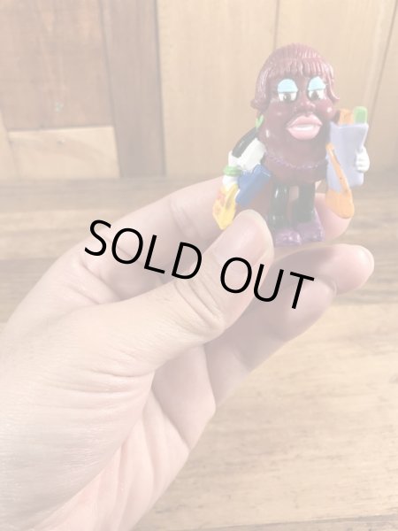 企業キャラクターのカリフォルニアレーズンズの80’sヴィンテージPVCフィギュア