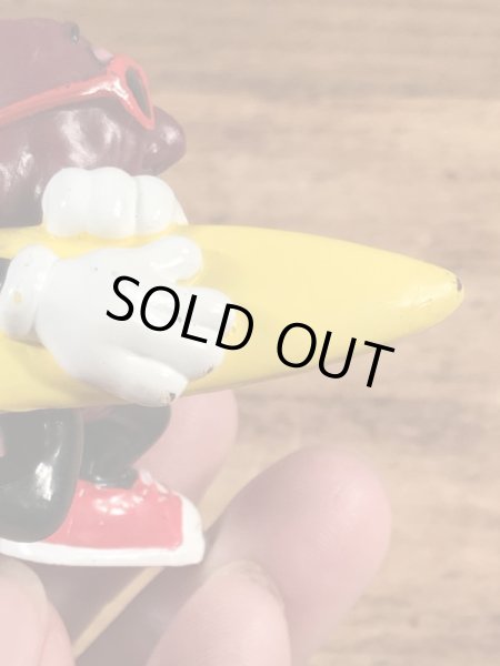 アドバタイジングキャラクターのカリフォルニアレーズンズの80’sヴィンテージPVCフィギュア