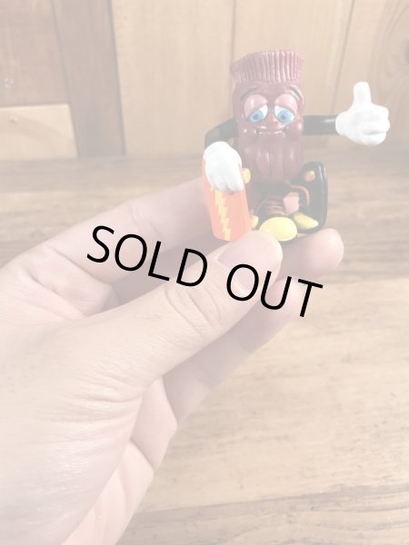 アドバタイジングキャラクターのカリフォルニアレーズンズの90’sヴィンテージPVCフィギュア