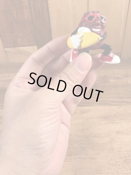 アドバタイジングキャラクターのカリフォルニアレーズンズの80’sヴィンテージPVCフィギュア