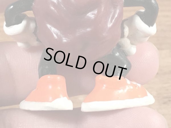 企業キャラクターのカリフォルニアレーズンの80年代ビンテージPVCフィギュア