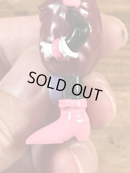 企業キャラクターのカリフォルニアレーズンズの80’sヴィンテージPVCフィギュア