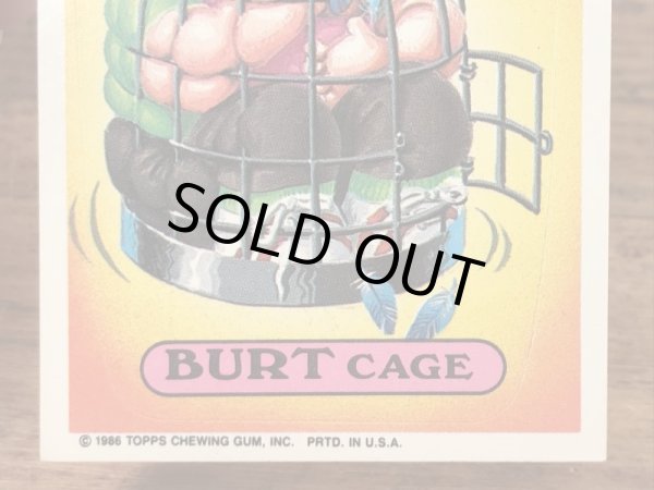 Topps社製のガーベッジペイルキッズの80’sヴィンテージカードシール