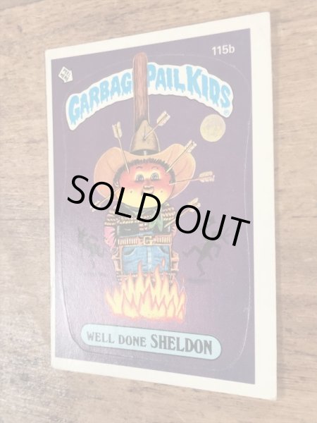 Topps社製のガーベッジペイルキッズの80’sヴィンテージカードシール