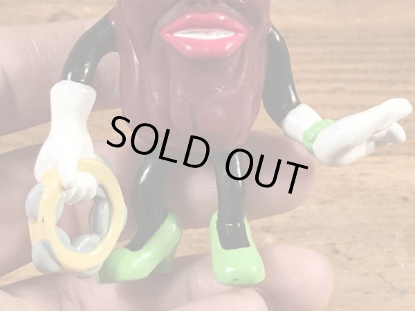 アドバタイジングキャラクターのカリフォルニアレーズンズの80’sヴィンテージPVCフィギュア