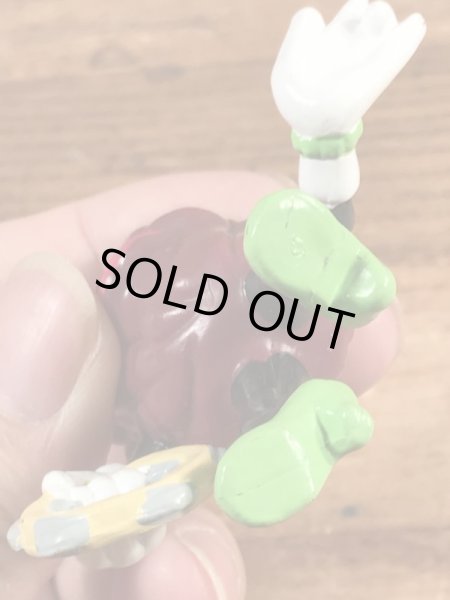 アドバタイジングキャラクターのカリフォルニアレーズンズの80’sヴィンテージPVCフィギュア