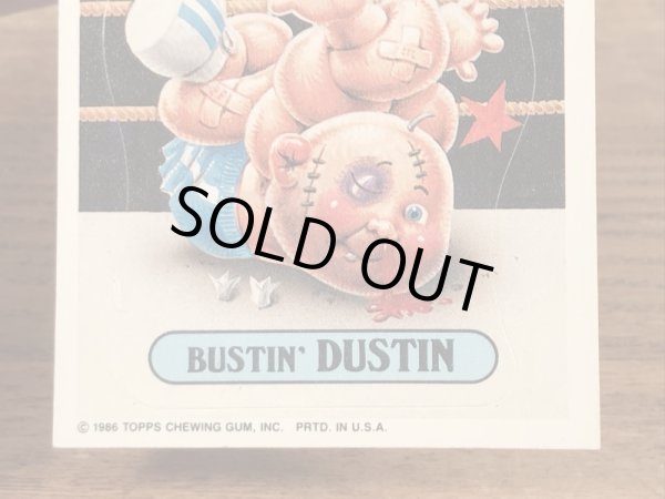 Topps社製のガーベッジペイルキッズの80’sヴィンテージカードシール