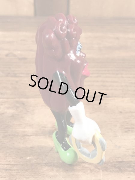 カリフォルニアレーズンのタンバリンを持った女の80年代ビンテージPVCフィギュア