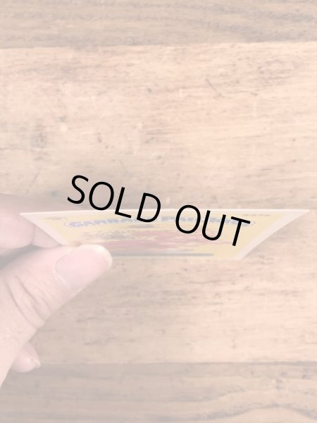 Topps社製のガーベッジペイルキッズの80’sヴィンテージカードシール