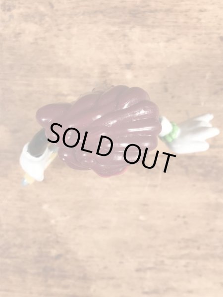 カリフォルニアレーズンのタンバリンを持った女の80年代ビンテージPVCフィギュア