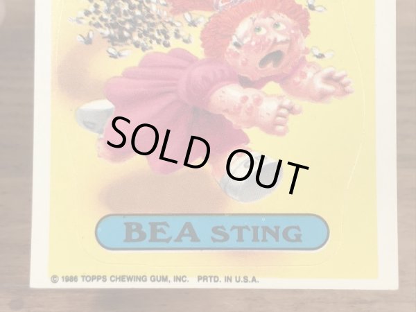 Topps社製のガーベッジペイルキッズの80’sヴィンテージカードシール