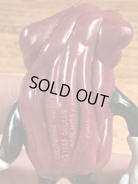 アドバタイジングキャラクターのカリフォルニアレーズンズの80’sヴィンテージPVCフィギュア