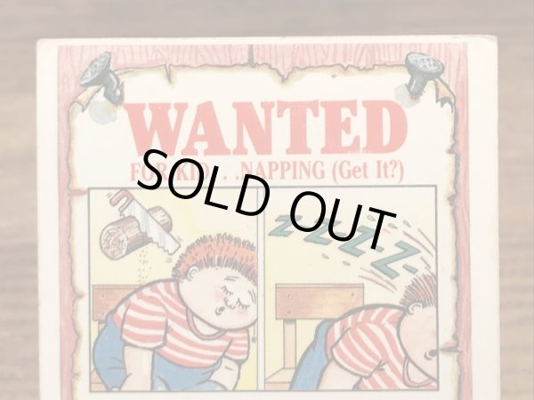 Topps社製のガーベッジペイルキッズの80’sヴィンテージカードシール