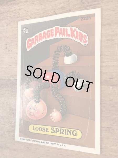 Topps社製のガーベッジペイルキッズの80’sヴィンテージカードシール