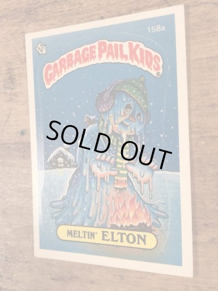 Topps社製のガーベッジペイルキッズの80’sヴィンテージカードシール