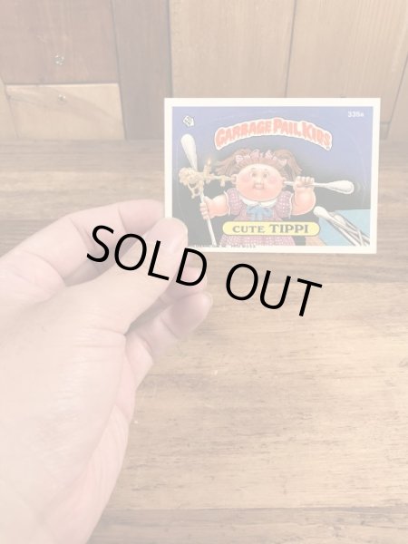 Topps社製のガーベッジペイルキッズの80’sヴィンテージカードシール