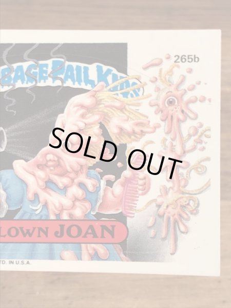 Topps社製のガーベッジペイルキッズの80’sヴィンテージカードシール