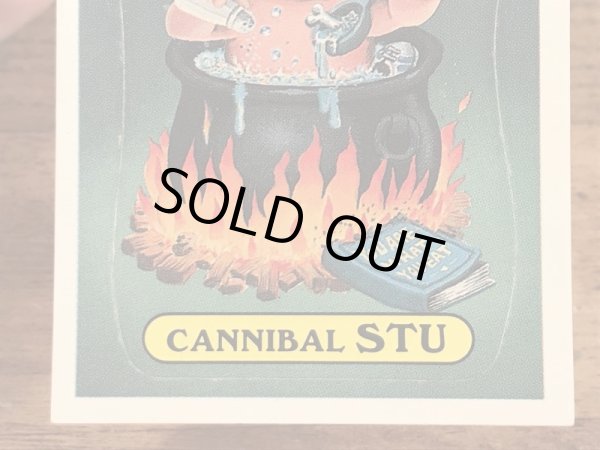 Topps社製のガーベッジペイルキッズの80’sヴィンテージカードシール