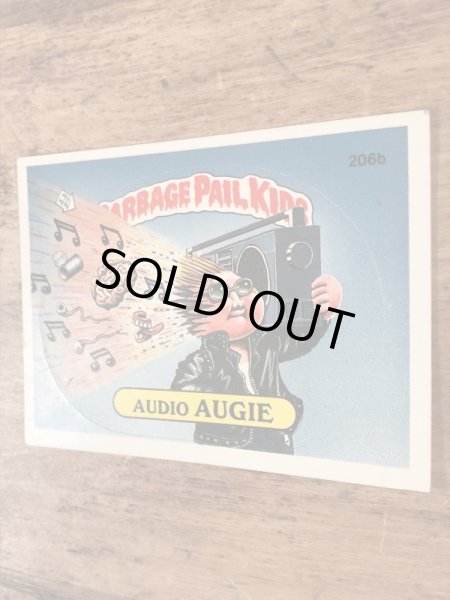 Topps社製のガーベッジペイルキッズの80’sヴィンテージカードシール