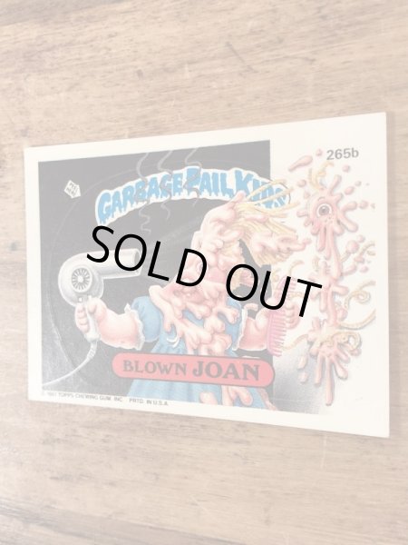 Topps社製のガーベッジペイルキッズの80’sヴィンテージカードシール