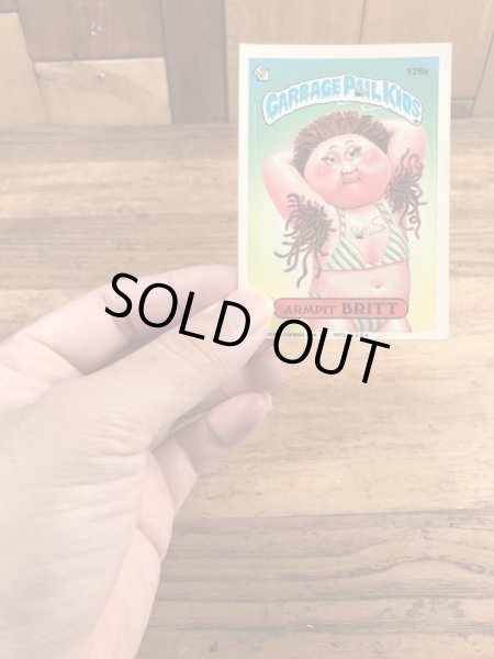 Topps社製のガーベッジペイルキッズの80’sヴィンテージカードシール