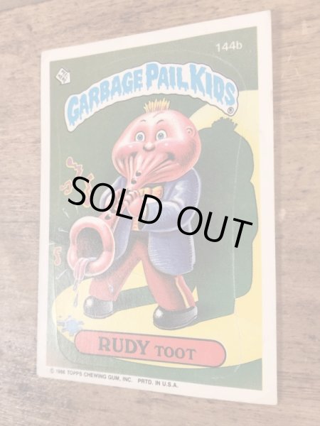 Topps社製のガーベッジペイルキッズの80’sヴィンテージカードシール