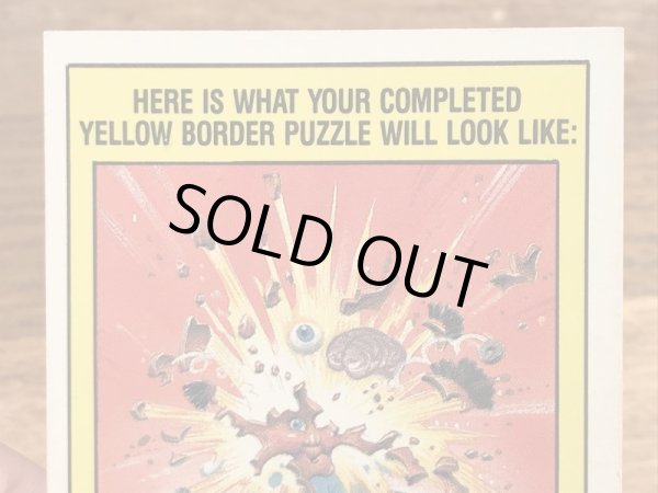 Topps社製のガーベッジペイルキッズの80’sヴィンテージカードシール