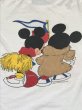 ディズニーのミッキーとミニーマウスの80年代ビンテージTシャツ