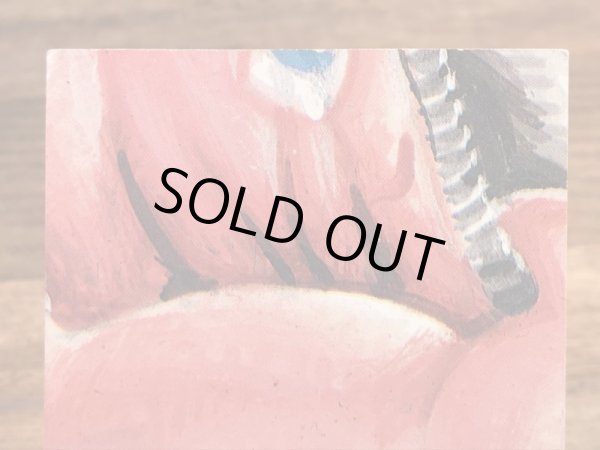 トップス社製のガーベッジペイルキッズの80年代ビンテージステッカーカード