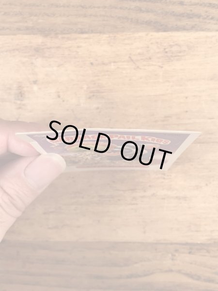 Topps社製のガーベッジペイルキッズの80’sヴィンテージカードシール