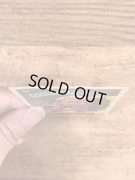 Topps社製のガーベッジペイルキッズの80’sヴィンテージカードシール