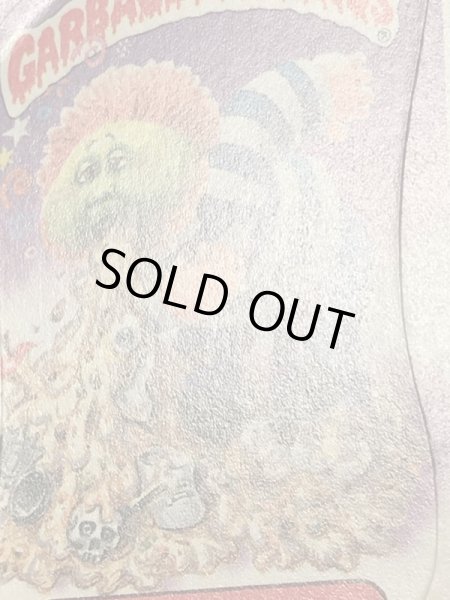 トップス社製のガーベッジペイルキッズの80年代ビンテージステッカーカード