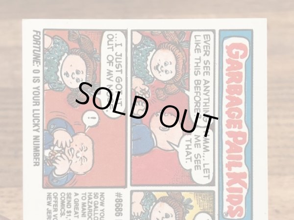 Topps社製のガーベッジペイルキッズの80’sヴィンテージカードシール