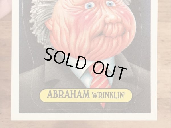 Topps社製のガーベッジペイルキッズの80’sヴィンテージカードシール