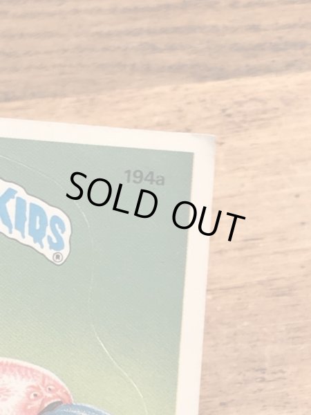 Topps社製のガーベッジペイルキッズの80’sヴィンテージカードシール