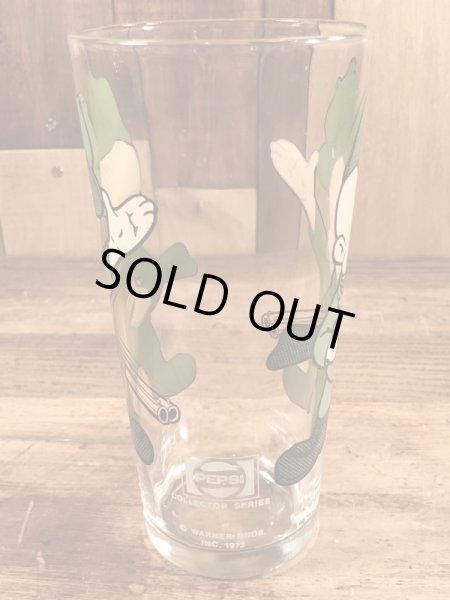 ペプシコーラのノベルティのエルマーフッドの70’sヴィンテージグラス