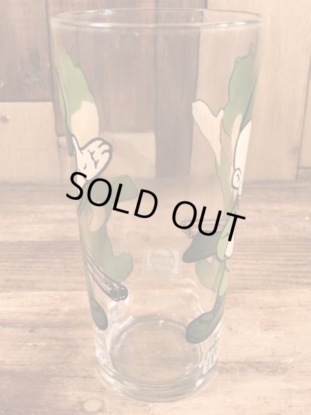 ペプシコーラのノベルティのエルマーフッドの70’sヴィンテージグラス