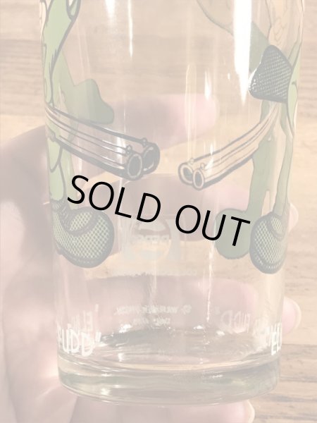 ペプシコーラのノベルティのエルマーフッドの70’sヴィンテージグラス