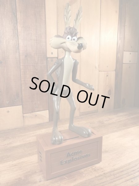 Dakin社製のワイリーコヨーテの70年代ビンテージ貯金箱フィギュア