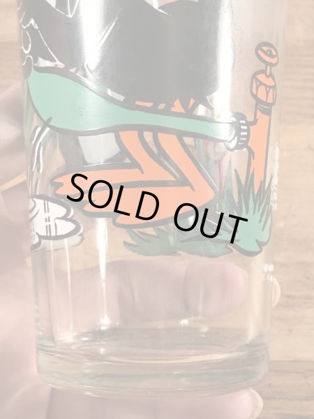 ペプシコーラのノベルティのペペルピューとダフィーダックの70’sヴィンテージグラス