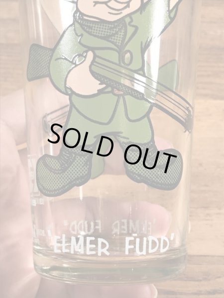 ペプシコーラのノベルティのエルマーフッドの70’sヴィンテージグラス