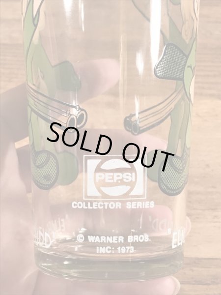 ペプシコーラのノベルティのエルマーフッドの70’sヴィンテージグラス