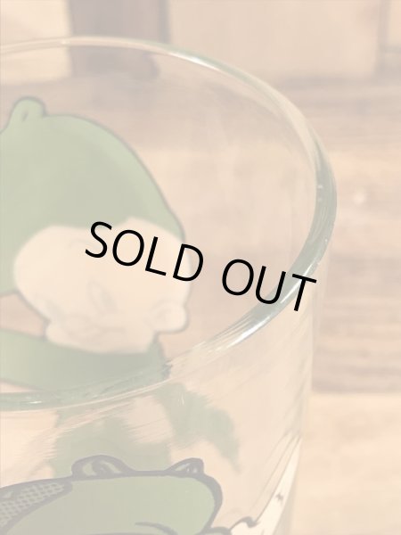 ペプシコーラのノベルティのエルマーフッドの70’sヴィンテージグラス