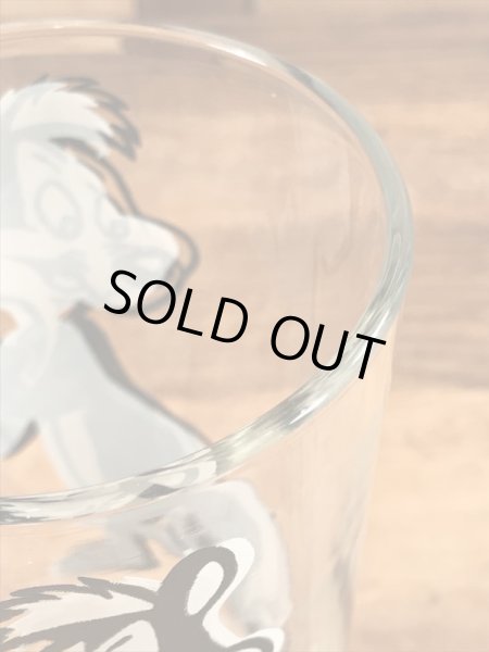 ペプシコーラのノベルティのペペルピューの70’sヴィンテージグラス