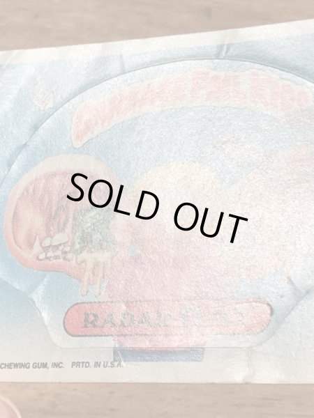 Topps社製のガーベッジペイルキッズの80’sヴィンテージカードシール