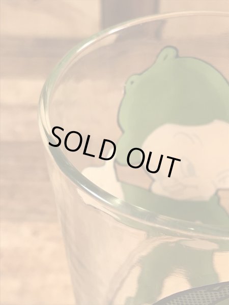 ルーニーテューンズのエルマーフッドの70年代ビンテージガラスコップ